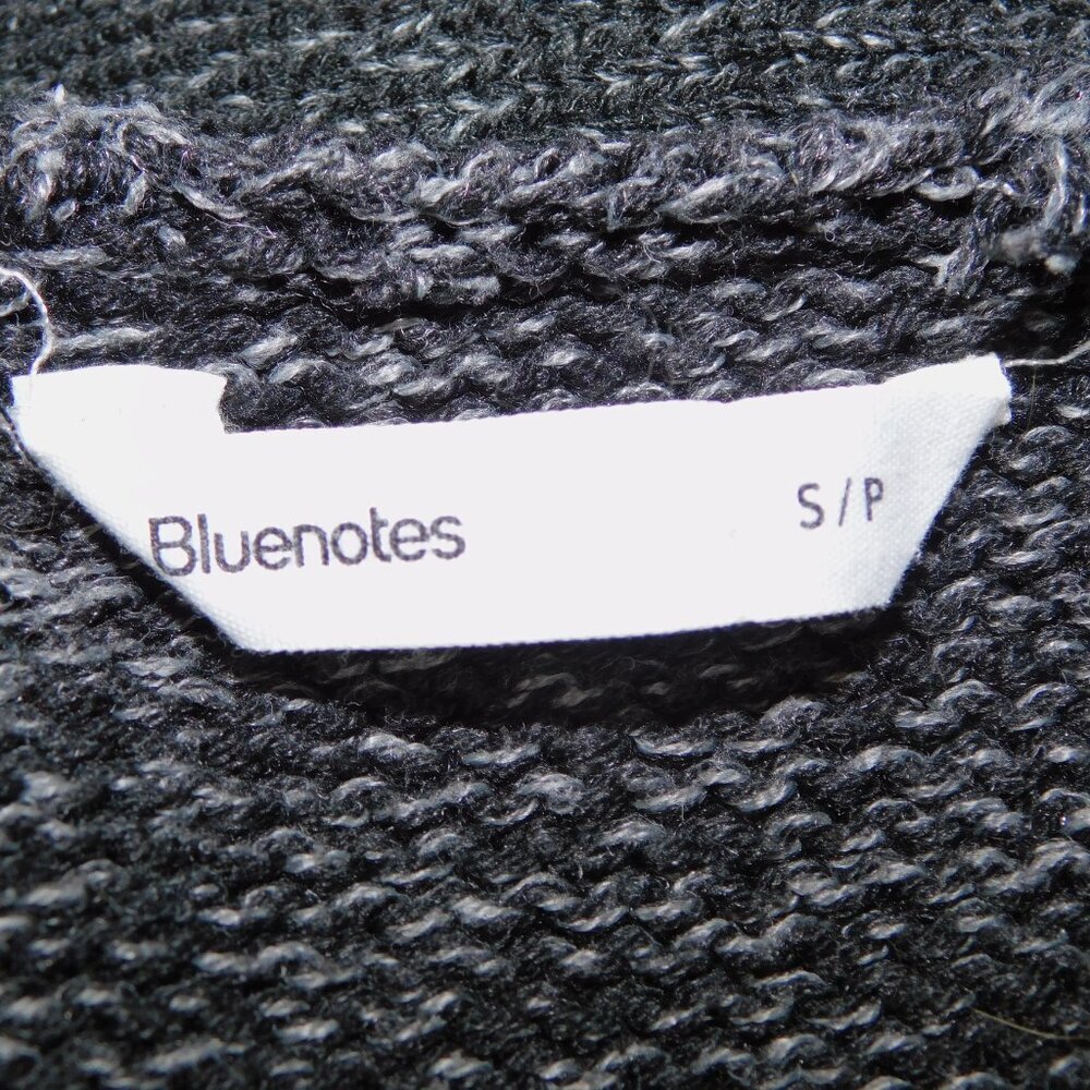 Bluenotes Gray White Wild Horse Stallion Button Front Cardigan Sweater Womens S - Picture 3 of 8